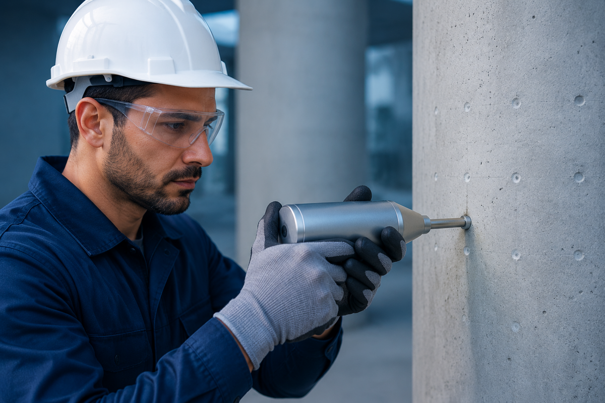 Beton Test Çekici (Schmidt Çekici) Deneyi
